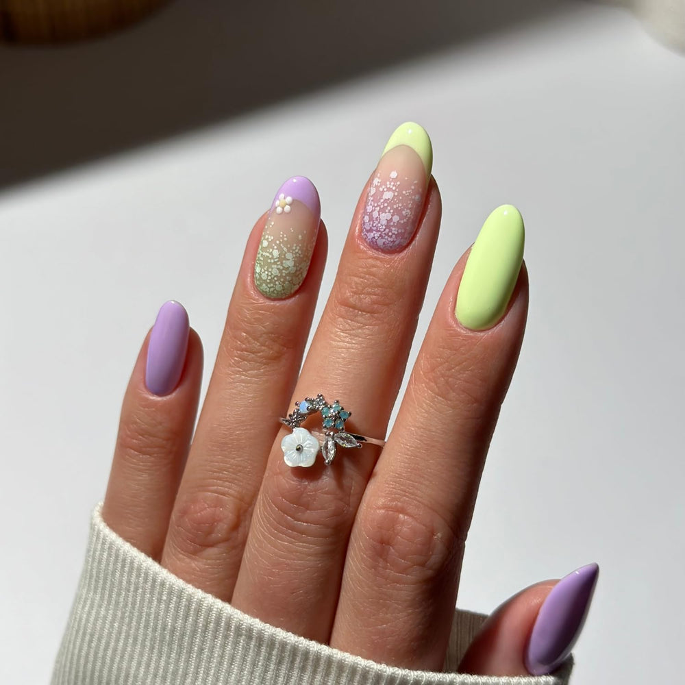 UV lak na nehty Semilac Hybrid 494 Frozen Pistachios 7 ml