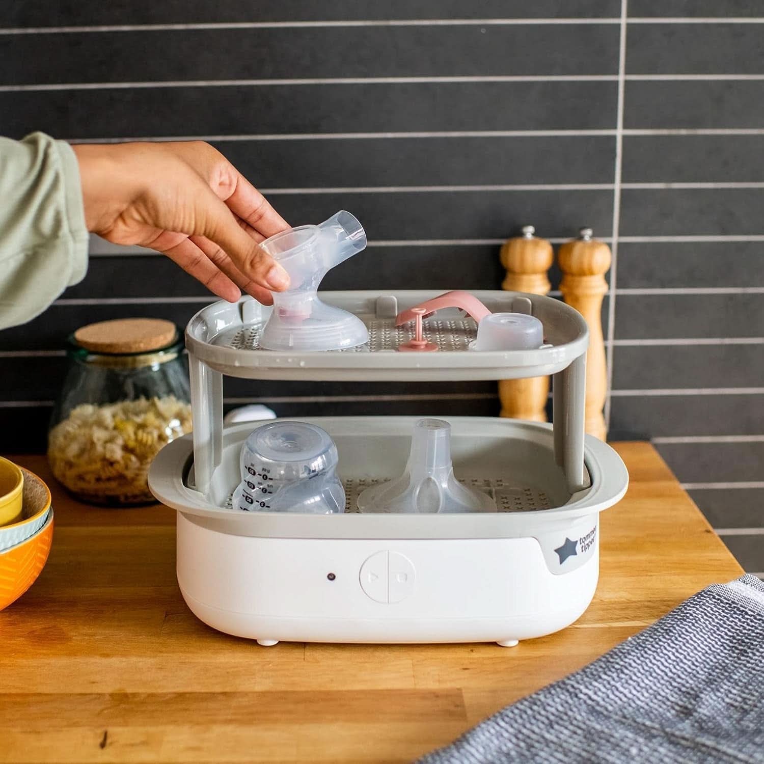 Tommee Tippee Made for Me Pompă de sân electrică unică, aspirație puternică Accesorii Hrana si Alaptare Bebe Naty Shop