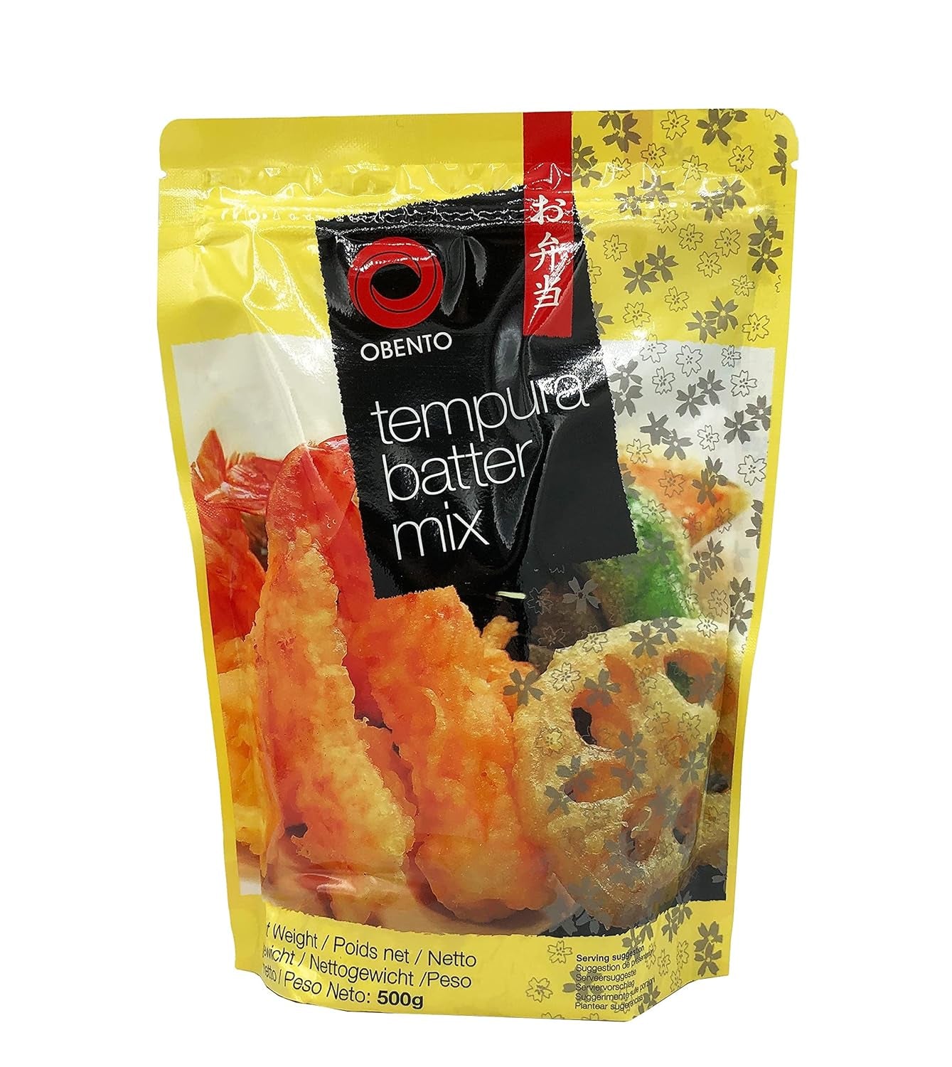 Tempura směs na těsto Tempura Back-Frittiermischung, 500 gramů Směs na pečení a vaření Naty Shop