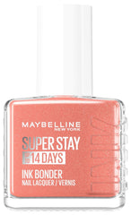 Maybelline New York Super Stay Ink Bonder 019 Golden Brown - dlouhotrvající lak na nehty pro silné nehty a intenzivní barvu, 12,3 ml