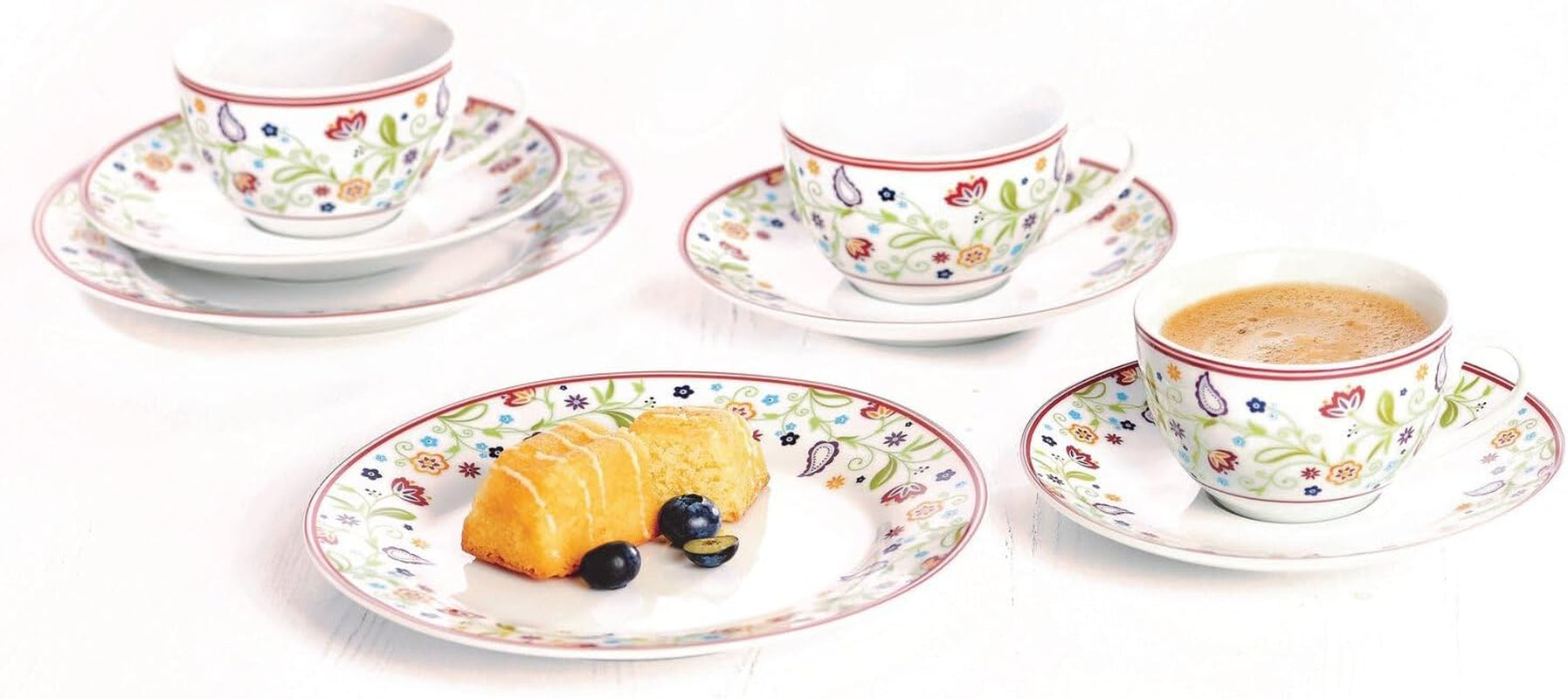 Ritzenhoff & Breker Kaffeeservice Doppio Shanti, 18-teiligové jídelní soupravy Naty Shop