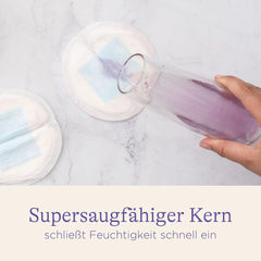 Lansinoh Stilleinlagen Blue Lock, 60 Stück Příslušenství pro potraviny a kojení Bebe Naty Shop