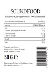 Afine | afine liofilizate, întregi din Germania | regional = 100% Germania de Nord | recoltă 2024, 40 g Produse deshidratate Naty Shop