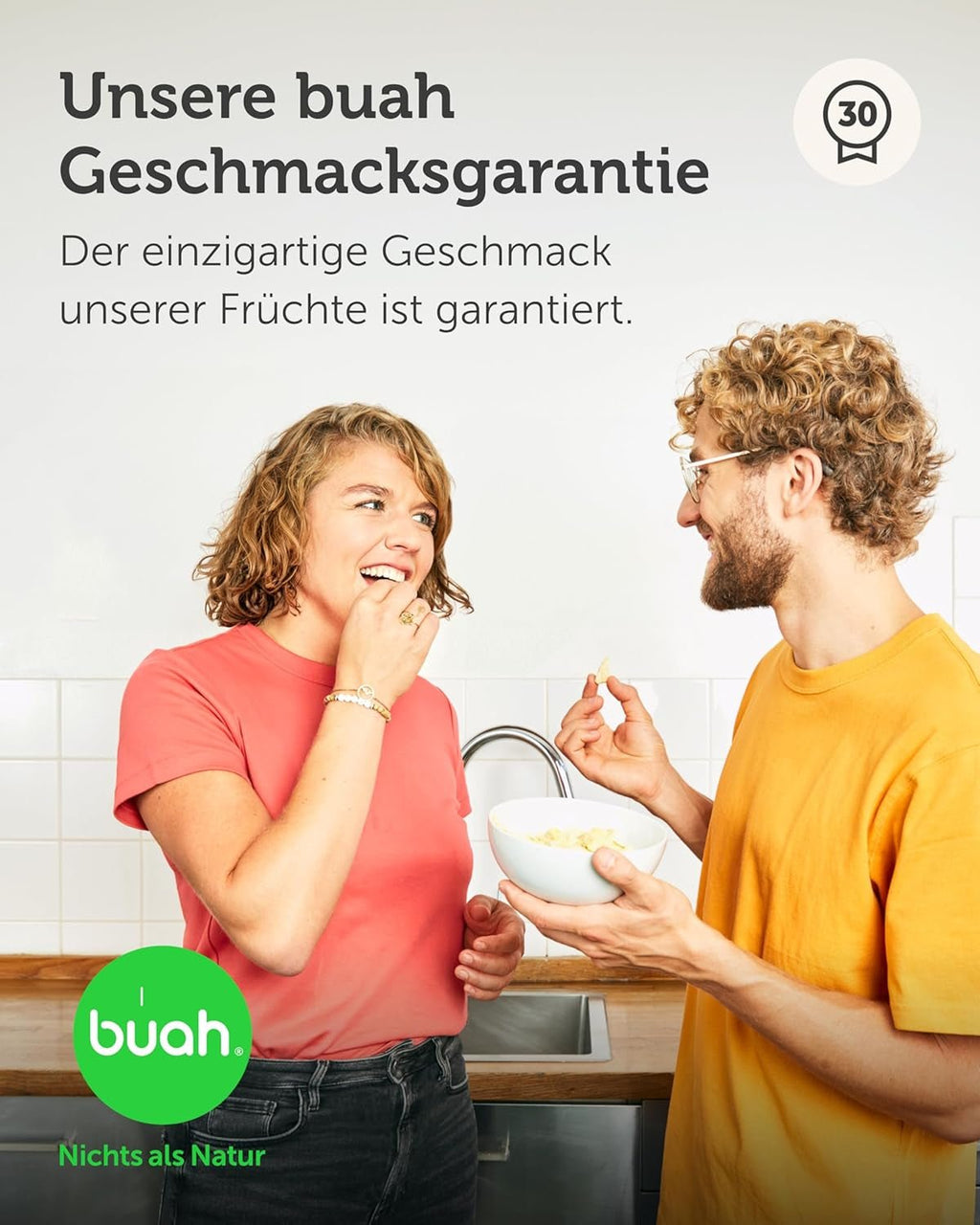 Afine organice liofilizate BUAH® | Afine organice liofilizate fără zahăr adăugat | 100% fructe liofilizate (vegan, fără gluten, fără lactoză) | Gustare ideală (140g) Produse deshidratate Naty Shop
