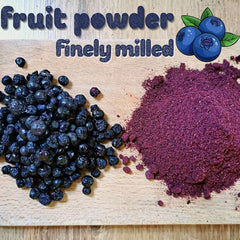 Afine uscate în pulbere | Vaccinium Myrtillus Pulbere de afine uscate prin congelare | Pulbere de afine sălbatice Pulbere de fructe de afine uscate prin congelare Pulbere de afine uscate prin congelare Produse deshidratate Naty Shop