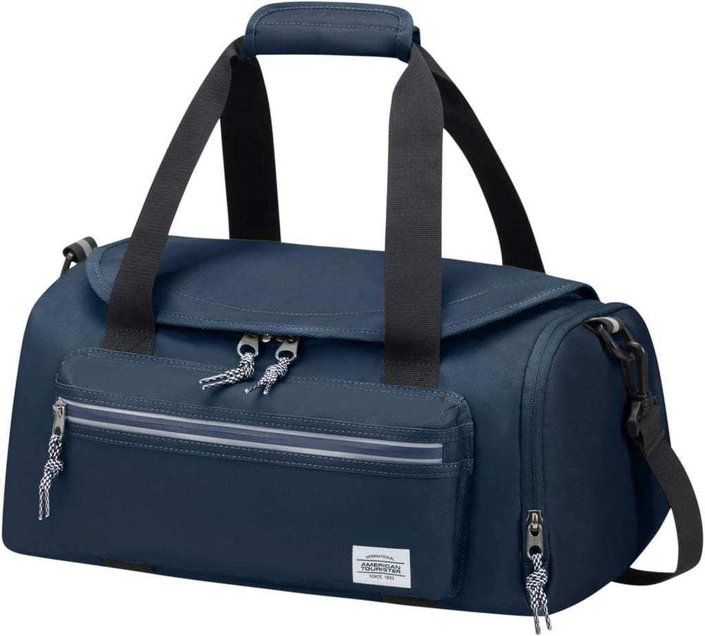 American Tourister BrightUp Zip Geantă de călătorie, 52 cm, 44 L, Albastru (Marine), Albastru (Marine), Geantă de călătorie 52 cm, Genți de voiaj Bagaje și echipament de călătorie Naty Shop Albastru (marin) geantă de voiaj Ryanair (40 Cm - 22 L)