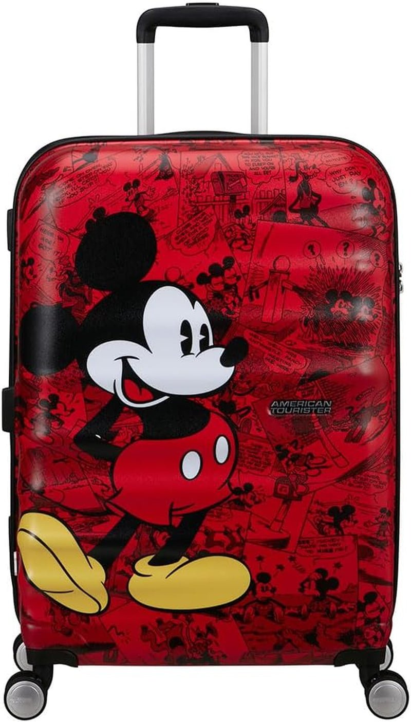American Tourister Wavebreaker Disney - Spinner S, bagaje pentru copii, 55 cm, 36 L, multicolor (Donald Blue Kiss) - Naty Shop