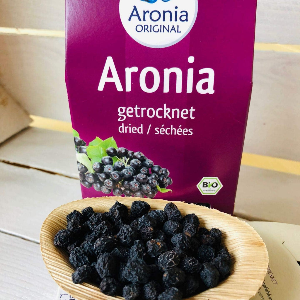 Aronia ORIGINAL fructe de aronia organice uscate 500 g | fructe de padure uscate delicat | vegan, fără conservanți, fără zahăr adăugat (conform legii) Produse deshidratate Naty Shop