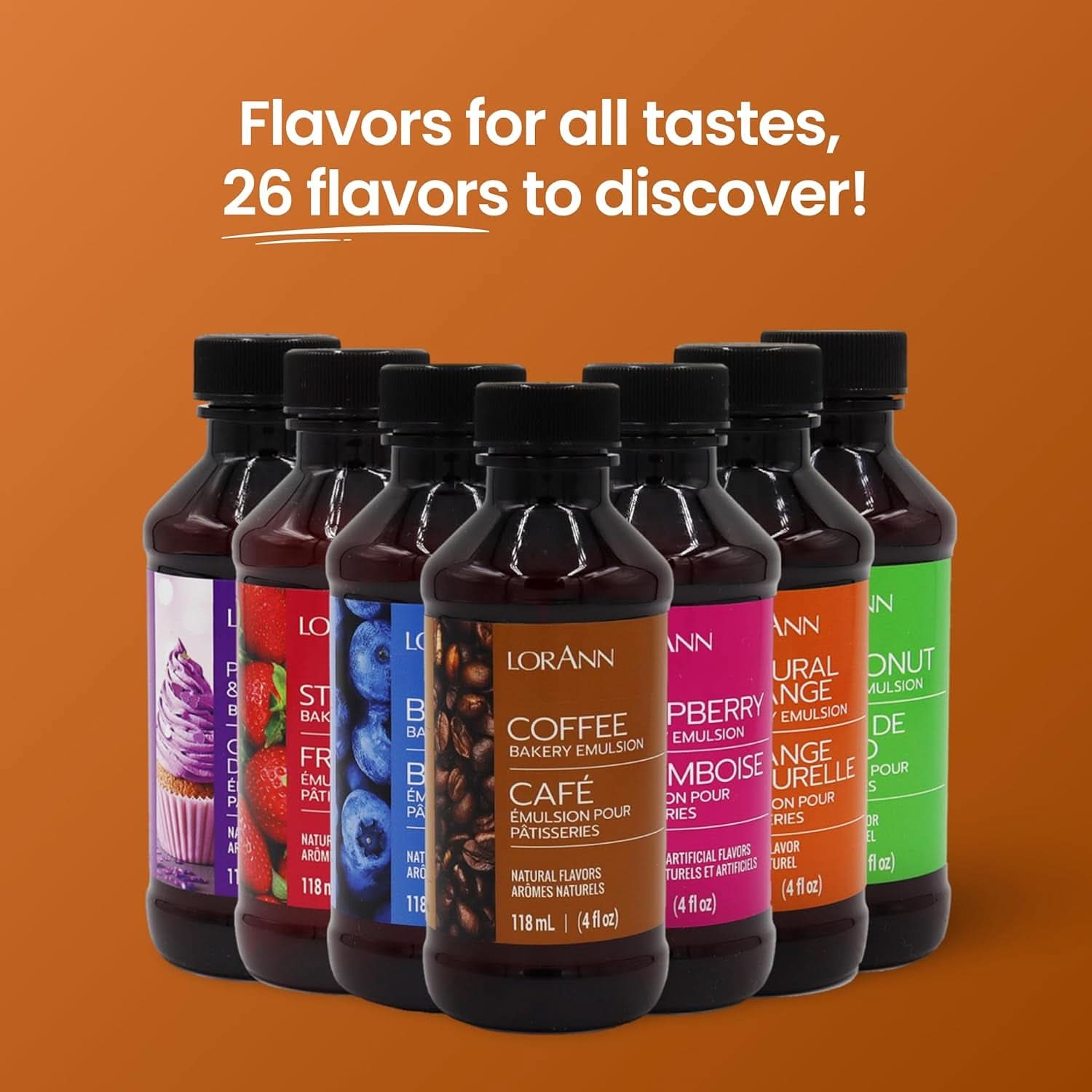 LorAnn, Emulze s příchutí kávy, 118 ml Aromas Naty Shop