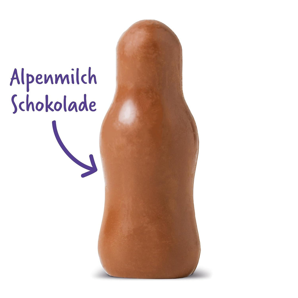 Milka Snowman Friends Alpine Milk - Mini sněhuláci z jemné čokolády s alpským mlékem - 5 x 15g