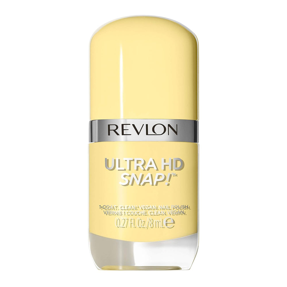 Revlon Ultra HD Snap Lak na nehty Dlouhotrvající veganské složení Rychle schnoucí jedna vrstva Plná krycí barva (8 ml) Hot Stuff (007) Unisex