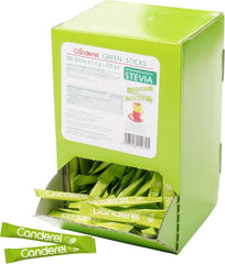 Hellma Canderel Green Stevia Sticks, 250 sáčků stévie, sáček 1,1 gramu Sweeteners Naty Shop