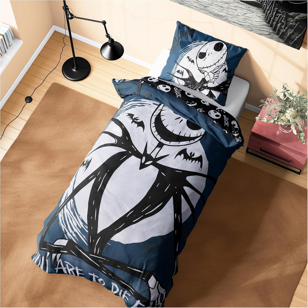 Lenjerie de pat pentru copii si adolescenti Lenjerie de pat - copii Naty Shop Black Jack - Single