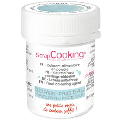 Scrapcooking, práškové potravinářské barvivo, pastelová modrá, 5 gramů Naty Shop