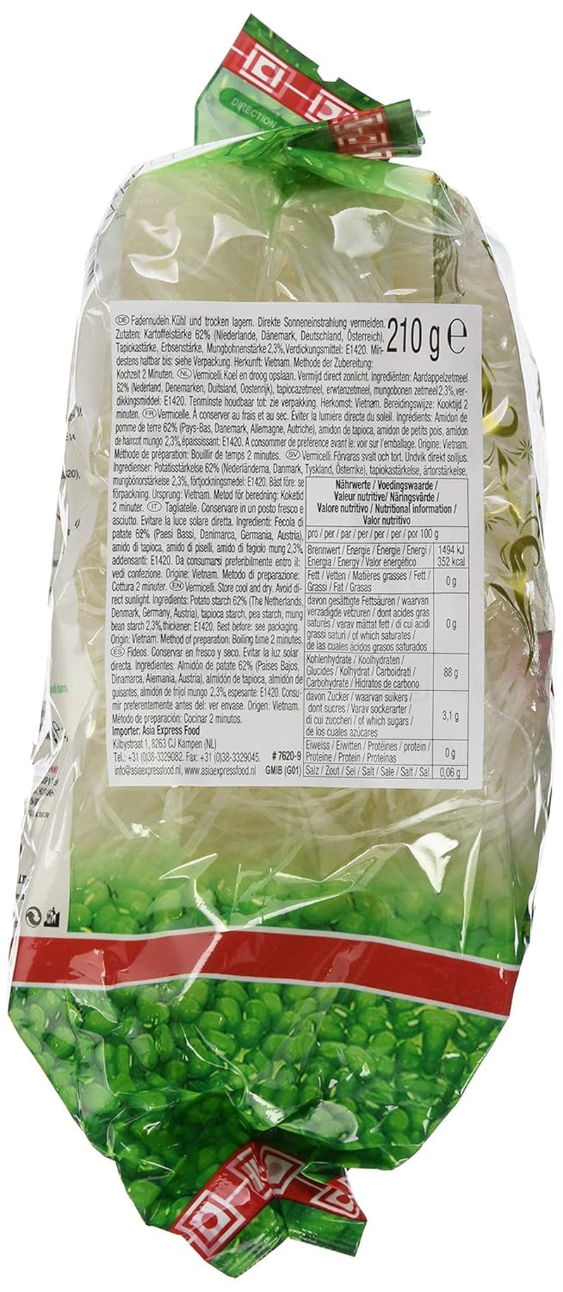 ACECOOK - Vermicelli s fazolemi GD - (1 X 210 GR)