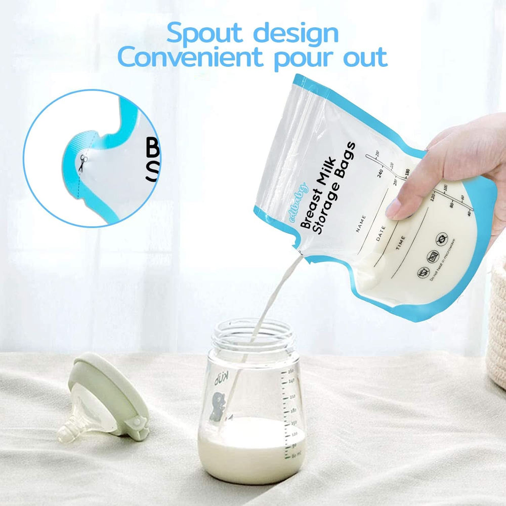 Edibaby, Sáčky na mateřské mléko, 100 kusů, sterilizované, bez BPA Příslušenství Potraviny a kojení Bebe Naty Shop