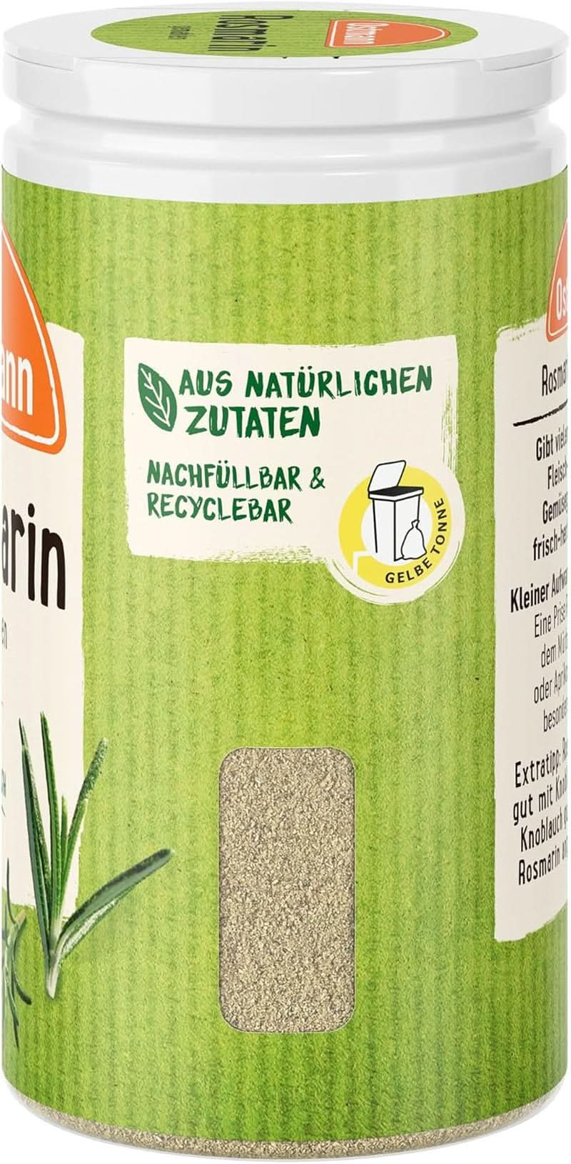 Ostmann - Mletý rozmarýn, 20 gramů Condimente Naty Shop