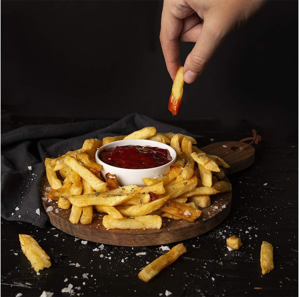 Fritéza Tristar z nerezové oceli – s kapacitou 2 litry, funkcí studené zóny a nastavitelným termostatem až do 190 °C, FR-6919, stříbrná Spotřebiče Naty Shop