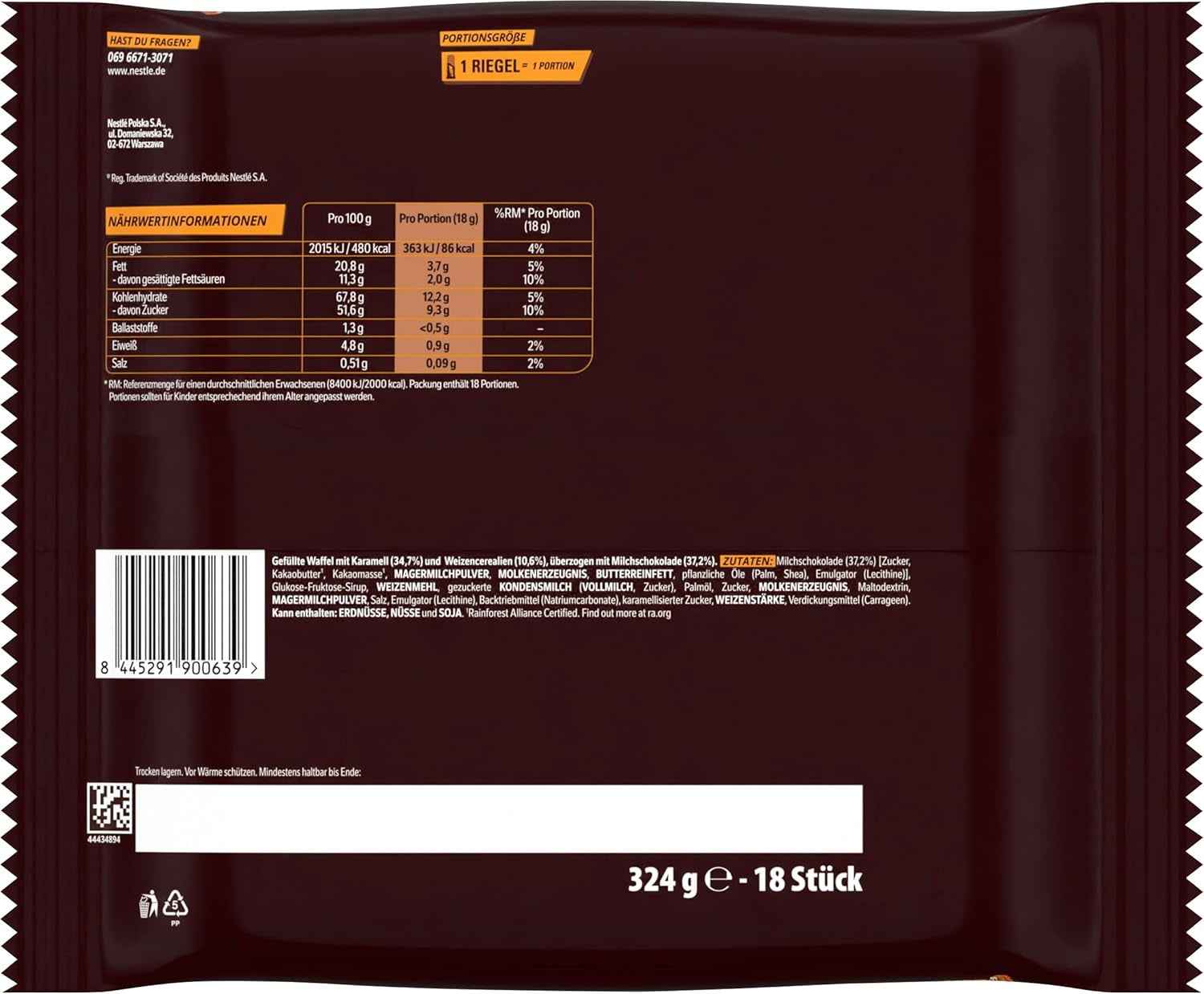 LION MINIS XXL balení 2 ks (1 x 324 g)