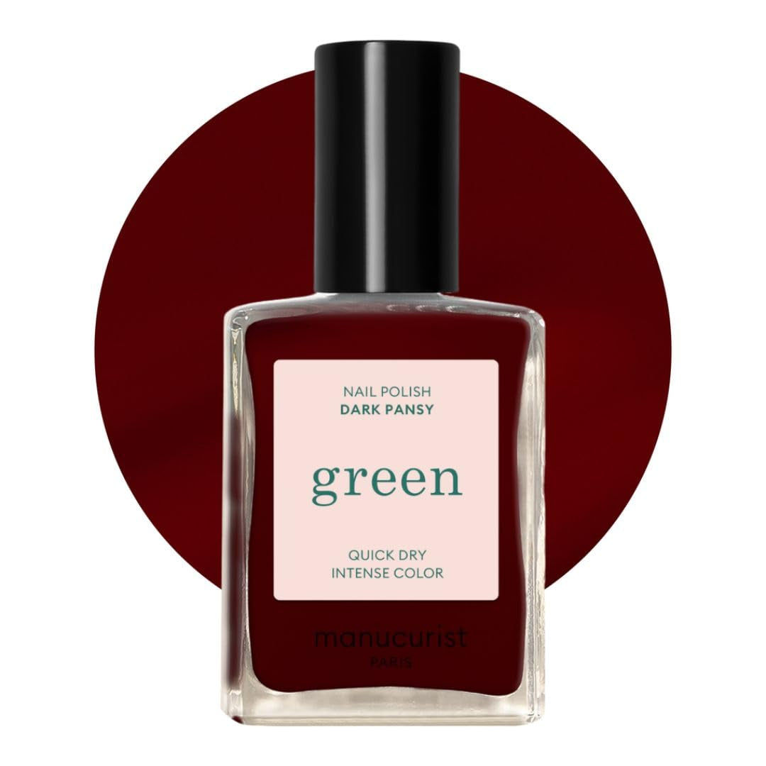 Manucurist Green - Rosy Beige Shell Beige Lak - Rychleschnoucí lak na nehty - DIY Nails - Vegan 12-Free - Rostlinná báze - Lak na nehty - Vyrobeno ve Francii