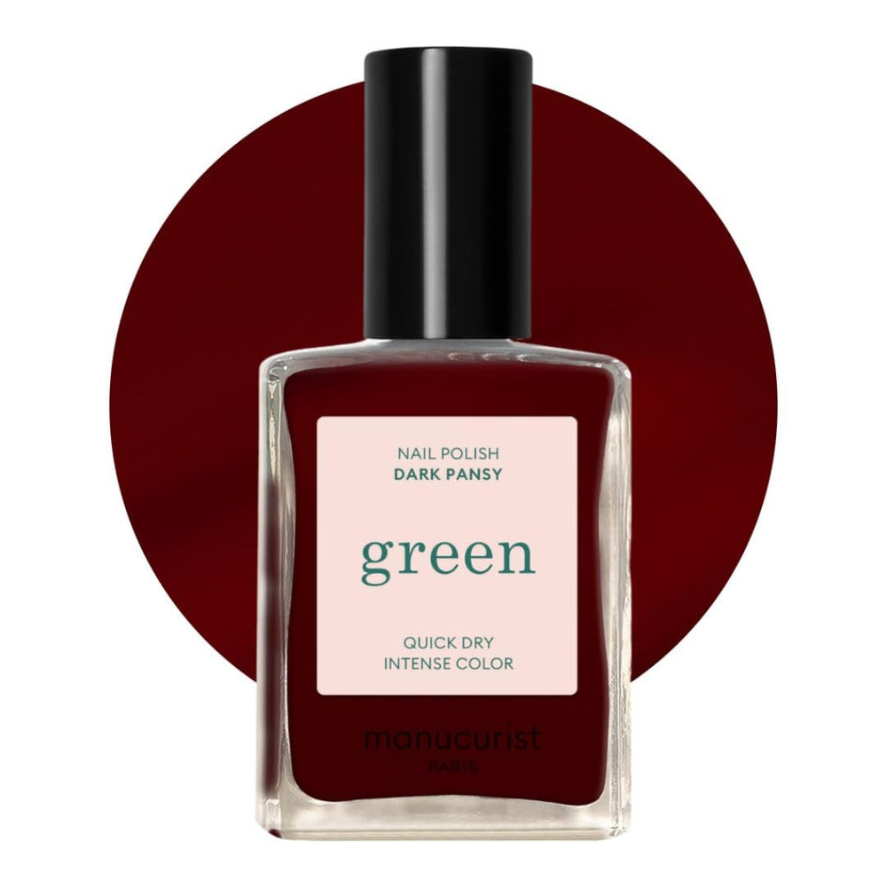 Manucurist Green - Rosy Beige Shell Beige Lak - Rychleschnoucí lak na nehty - DIY Nails - Vegan 12-Free - Rostlinná báze - Lak na nehty - Vyrobeno ve Francii