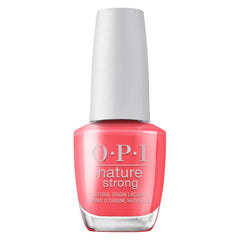 OPI Nature Strong Red and Orange Shades - dlouhotrvající lak na nehty s inovativním veganským složením s přírodními přísadami - pro zářivé nehty