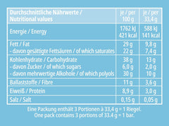 frankonia ČOKOLÁDA BEZ PŘIDANÉHO CUKRU čokoládové tyčinky a kokos, 100 g (3x33 g)