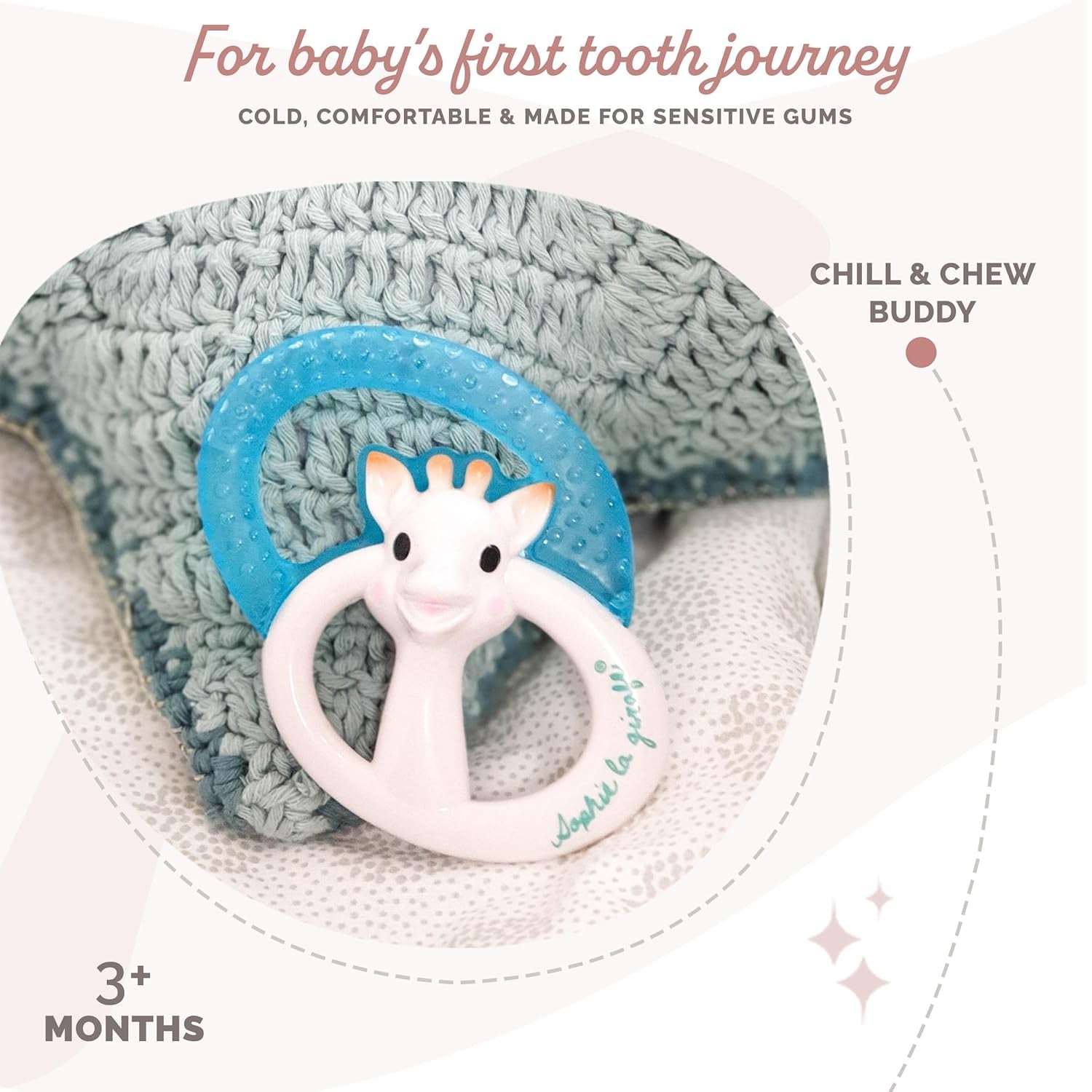 Girafa Sophie – A fost odată – Inel de dentiție sudor proaspăt