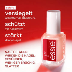Essie Nail Rescue Kit: Meruňkový vonný olej na nehty a kůžičku + To the Rescue Repair Lak na nehty