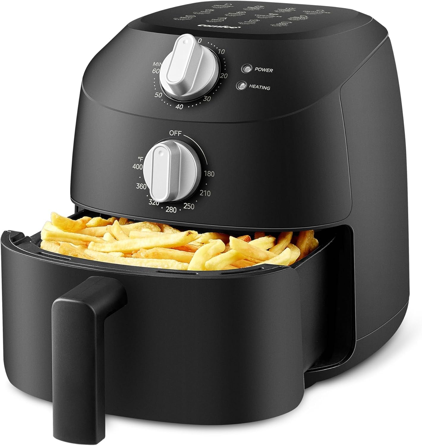 Midea Horkovzdušná fritéza 2L, 1150W Airfryer, bez oleje, Horkovzdušná fritéza, Funkce automatického vypnutí Domácí spotřebiče Naty Shop 2L