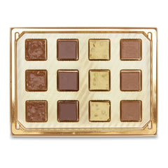 Lindt, Pralinková krabička s 12 perníkovými specialitami s mandlemi, lískovými oříšky a pistáciemi, 125 gramů Naty Shop