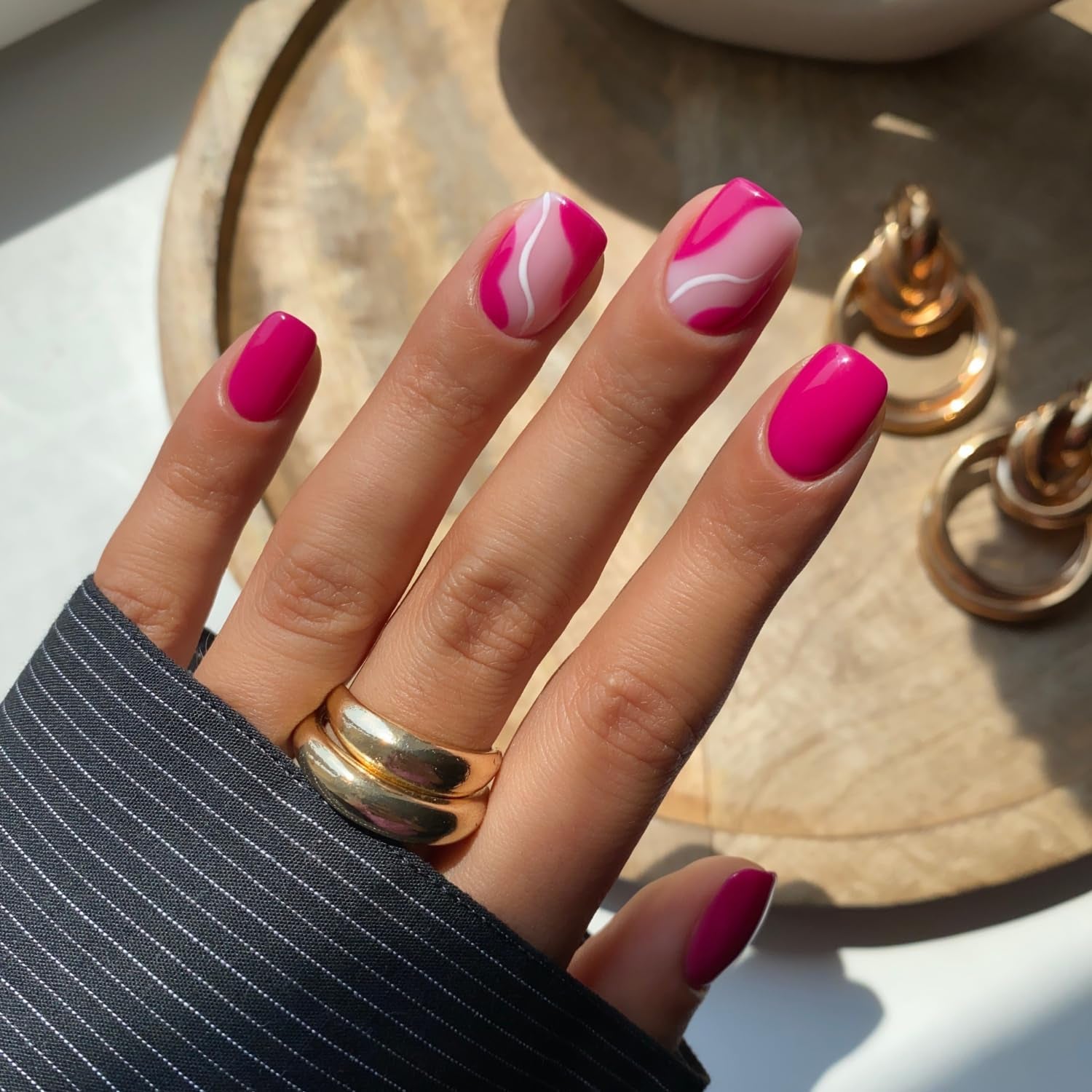 UV lak na nehty Semilac Hybrid 436 Powerful Burgundy 7ml Kolekce Even Better Together