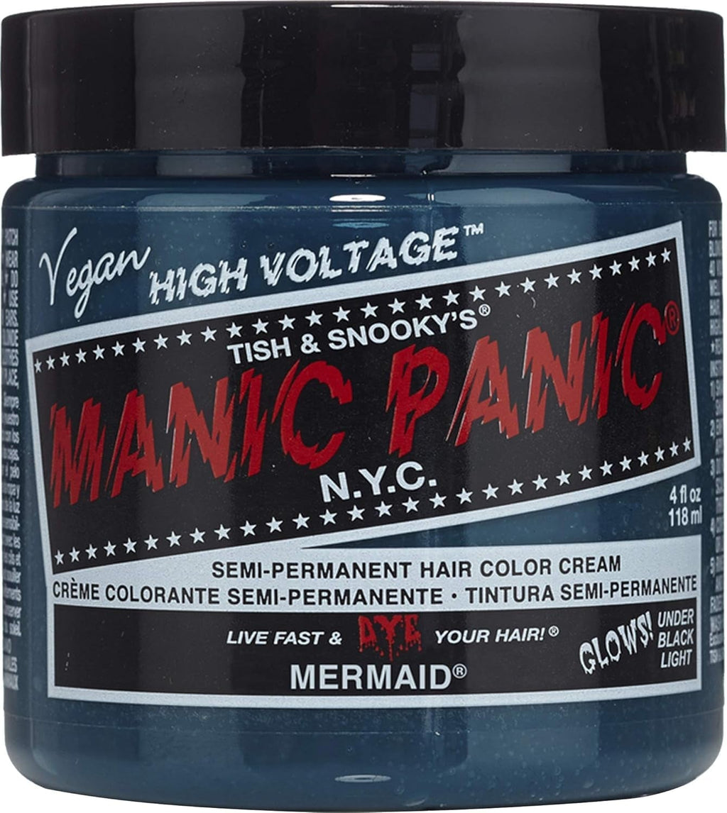 Manic Panic Electric Lizard Classic Cream, vegan, fără cruzime, vopsea de păr verde semipermanentă 118ml