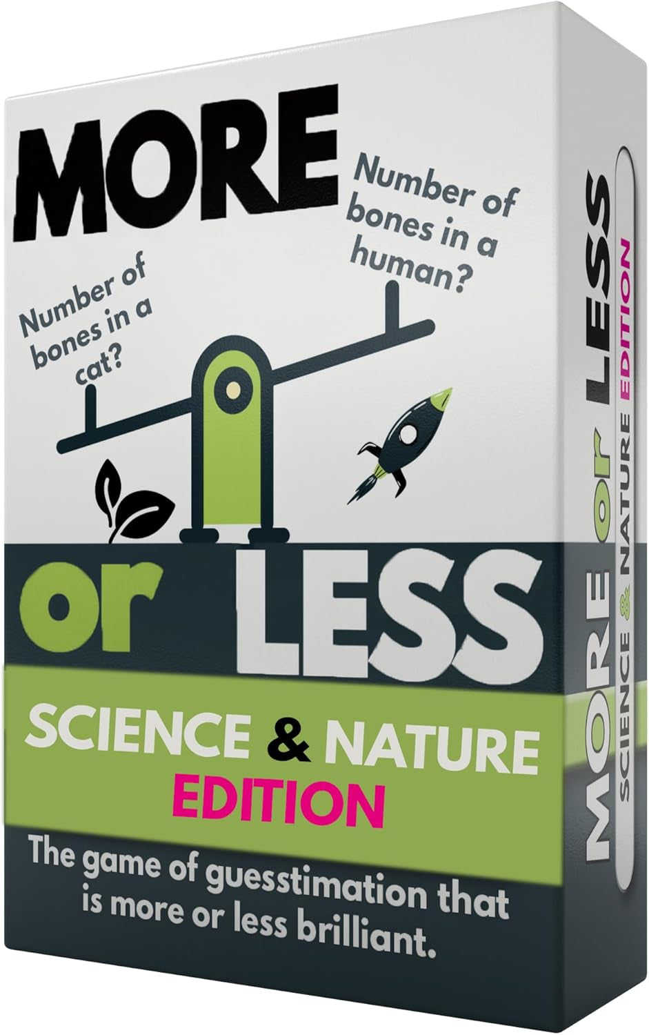 | Mehr Oder Weniger Kartenspiel | Wie gut ist Ihr Urteilsvermögen? Spiel für Erwachsene, Famile & Kinder | 2+ Spieler | Familienspiel | Reisespiel |