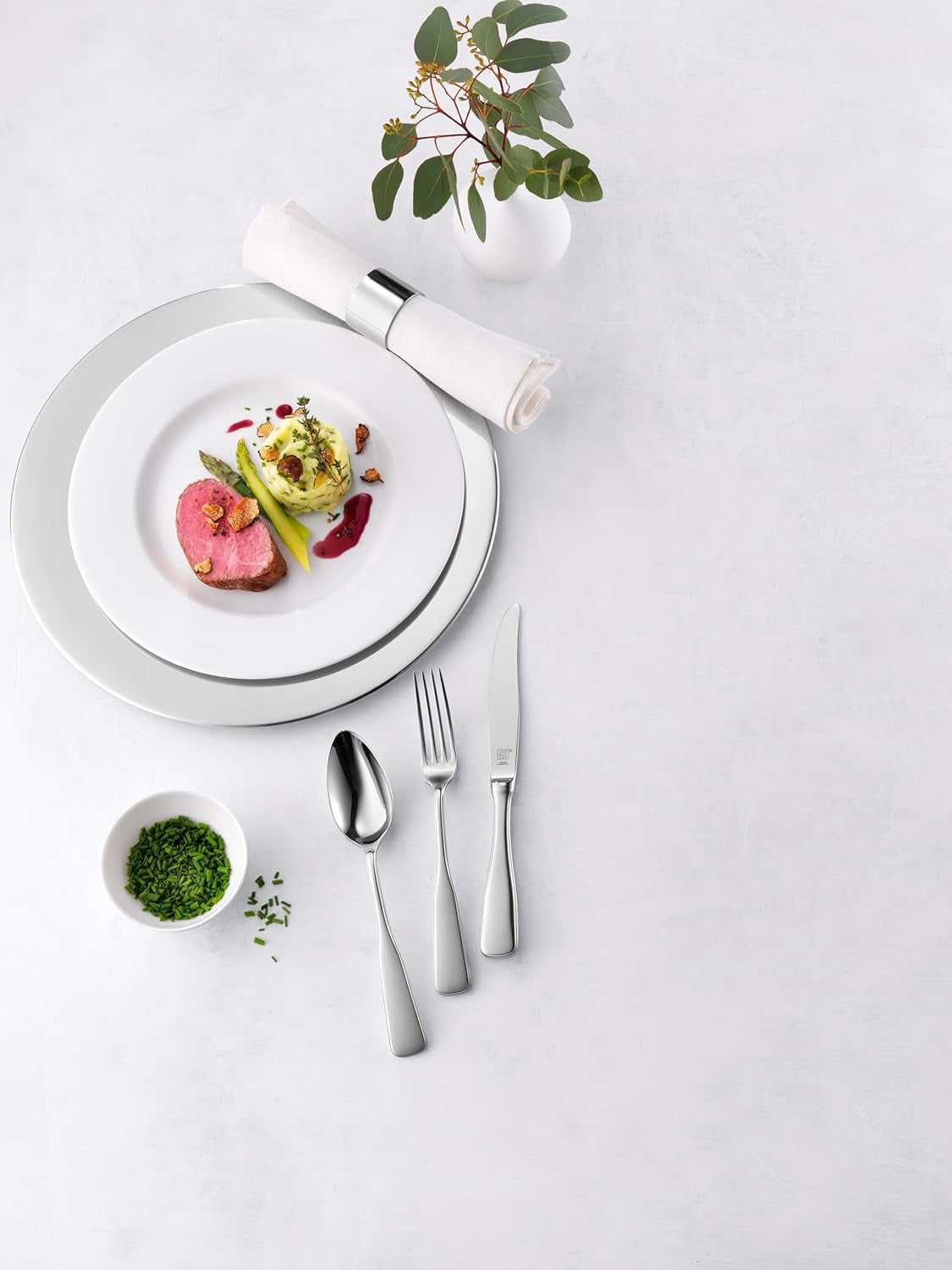 Set tacâmuri ZWILLING Nottingham, 68 piese, pentru 12 persoane, oțel inoxidabil 18/10 Bucatarie Naty Shop