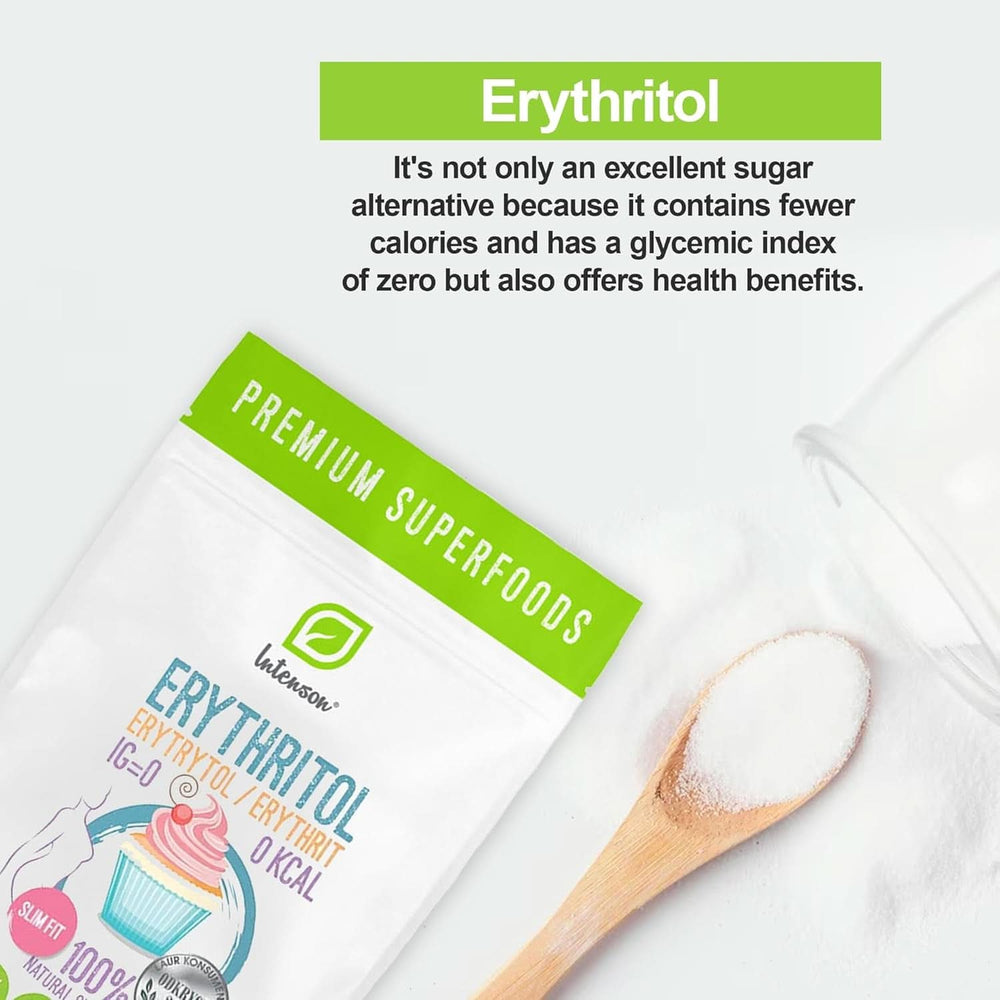 Erythritol - přírodní alternativa cukru, 2 kg sladidel Naty Shop