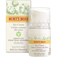 Burt'S Bees Přírodní oční krém pro citlivou pokožku s extraktem z bavlny, 14 g Kosmetika a Beauty Naty Shop