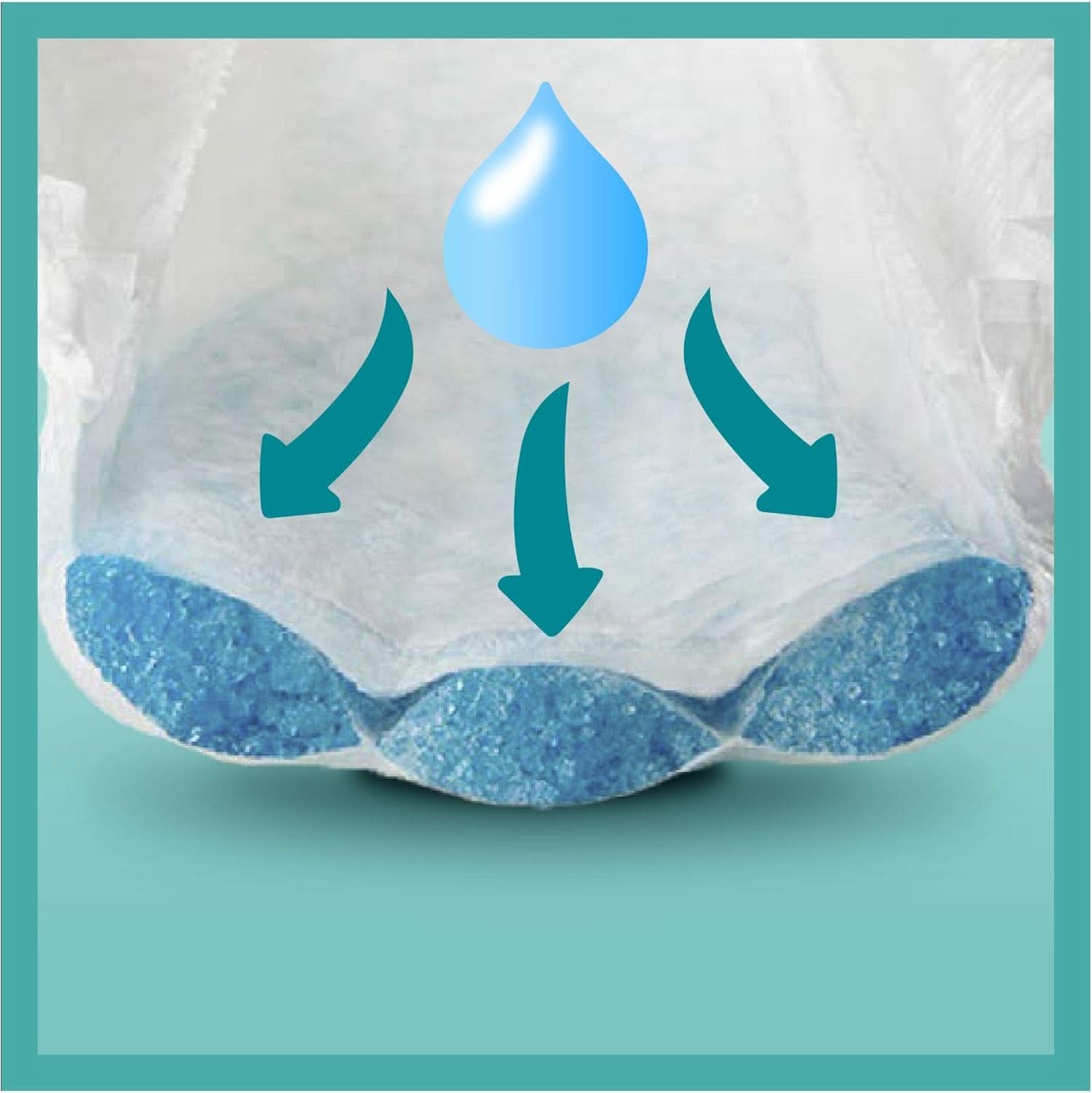 Pampers (klasická verze), plenky pro miminka vel. 4+ (10-15 kg), 100 ks Mother and Child Naty Shop