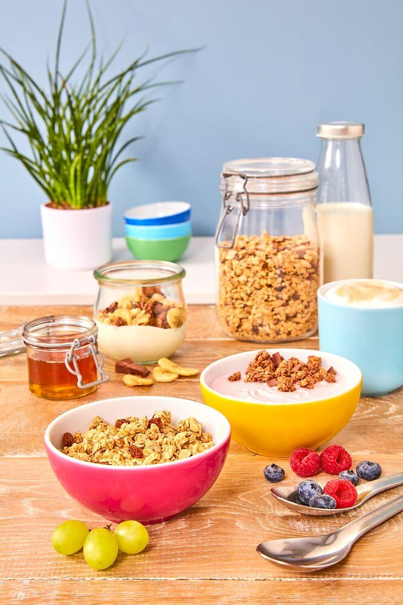 Dr. Oetker Vitalis Crunchy Flakes: Křupavé müsli s kukuřičnými lupínky a kousky mandlí, balení 5 ks (5 x 600 g)