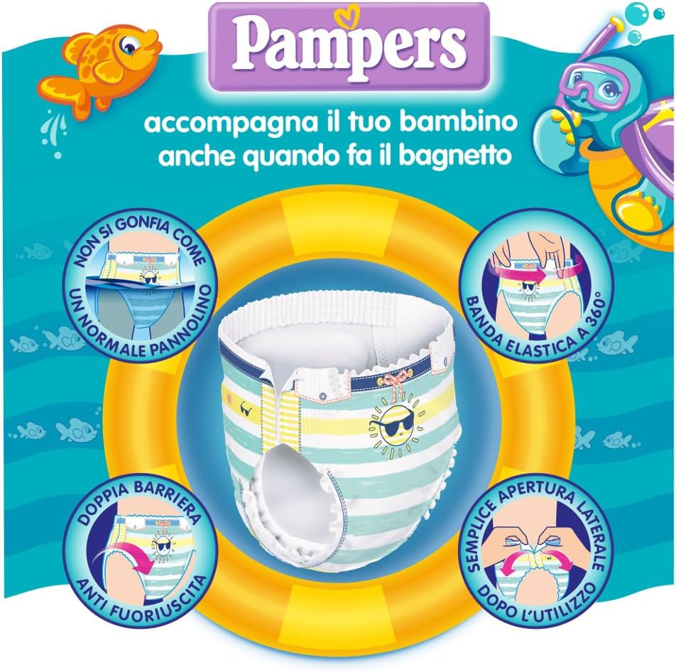 Pampers the Custom, 22 plen, velikost 4, 8-15 kg