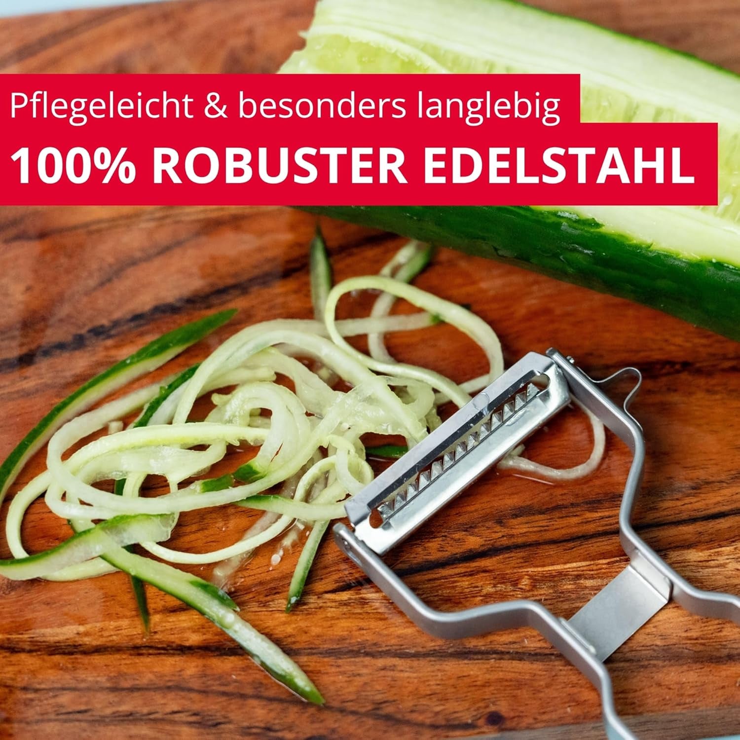 Westmark Julienne Peeler, oțel inoxidabil Peeler Naty Shop