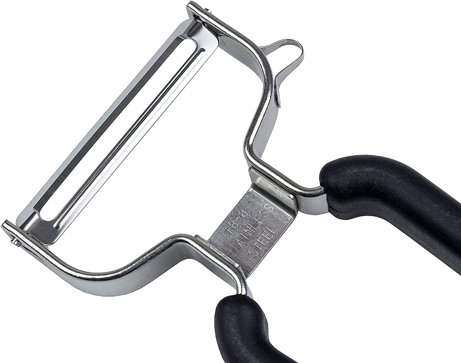 Lurch Economy Peeler, oțel inoxidabil, curățător de cartofi cu cap cu lamă mobila Peeler Naty Shop