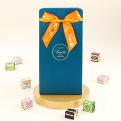 Venchi – Murrine Collection – Dárková kazeta s různými čokoládami Cremino, 407 g – S lískovými oříšky CHZO Piemont – Tip na dárek – Bez lepku