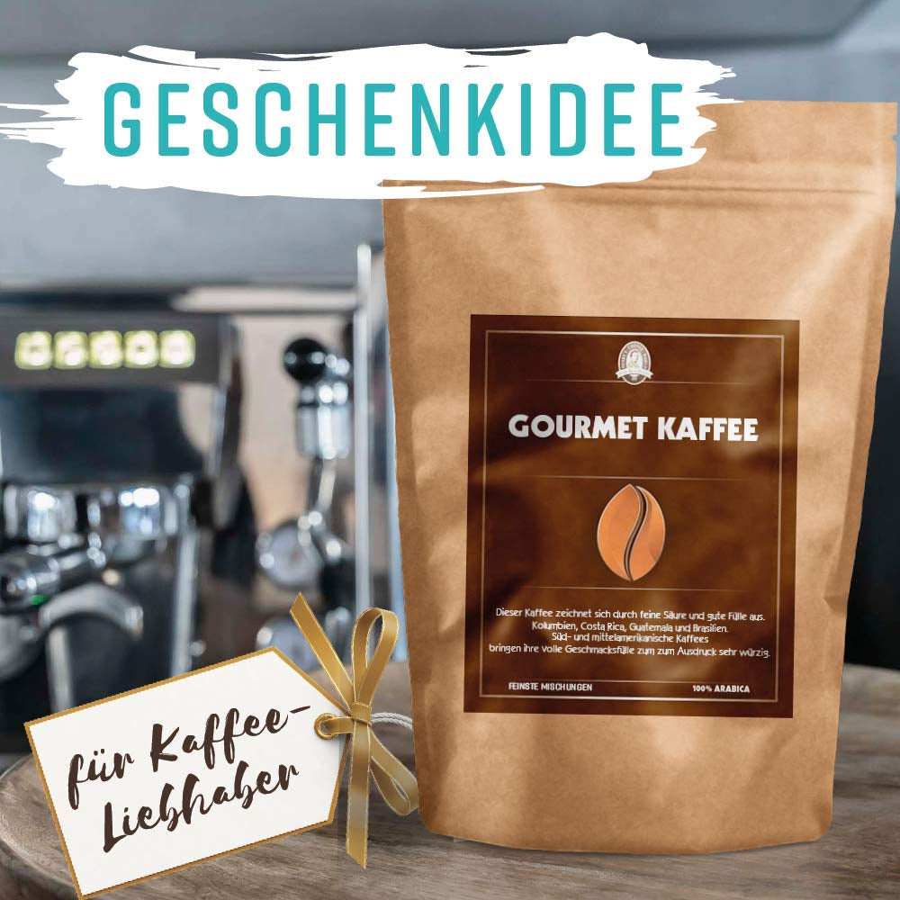 Henry´s Gourmet Kaffee 1000g - abgerundete Aromen - voller Körper - handwerkliche Röstung - Premium Kaffeebohnen