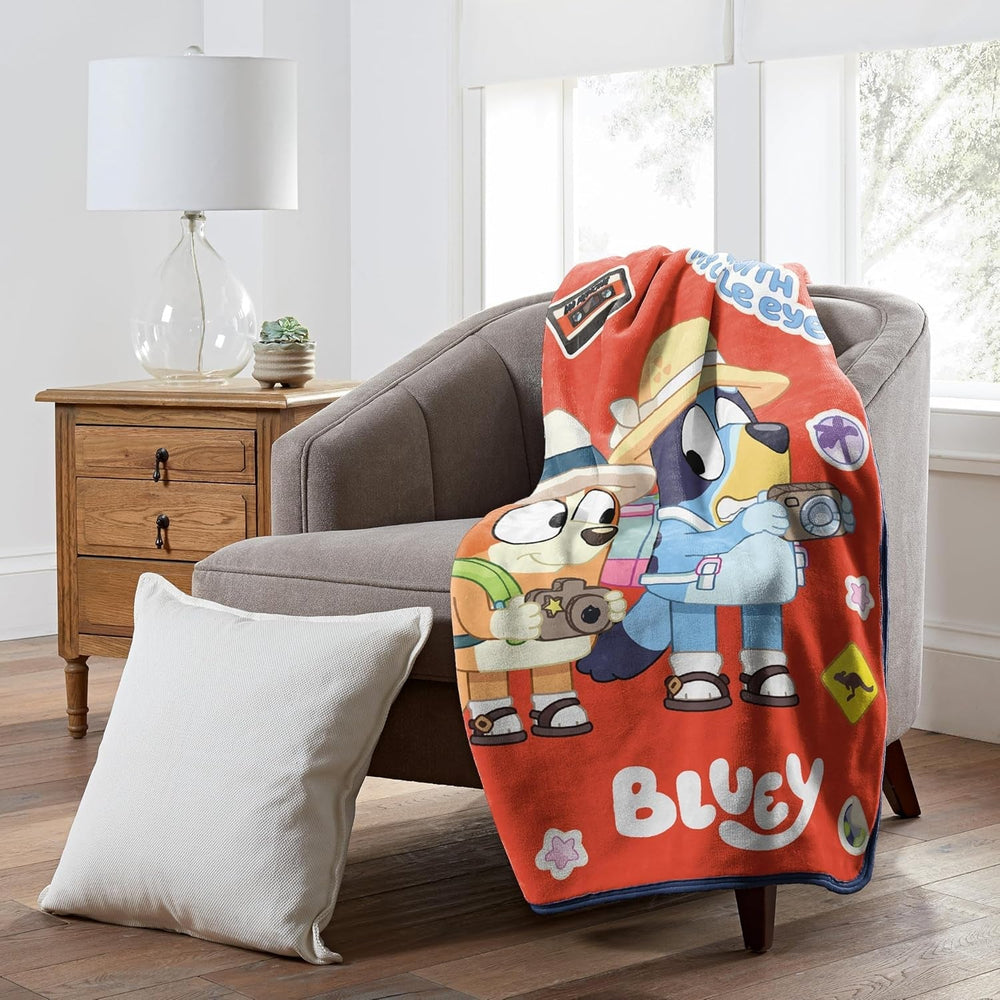 Deka Northwest Bluey Silk Touch, 116,8 X 152,4 cm, Roadtrip Northwest Postele a deky