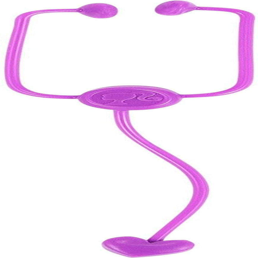 Păpușa Barbie GTW39 - Asistentă medicală (aprox. 30 cm) cu bluză imprimată și pantaloni roz, pantofi albi și stetoscop, cadou excelent pentru copiii cu vârsta de 3 ani și peste