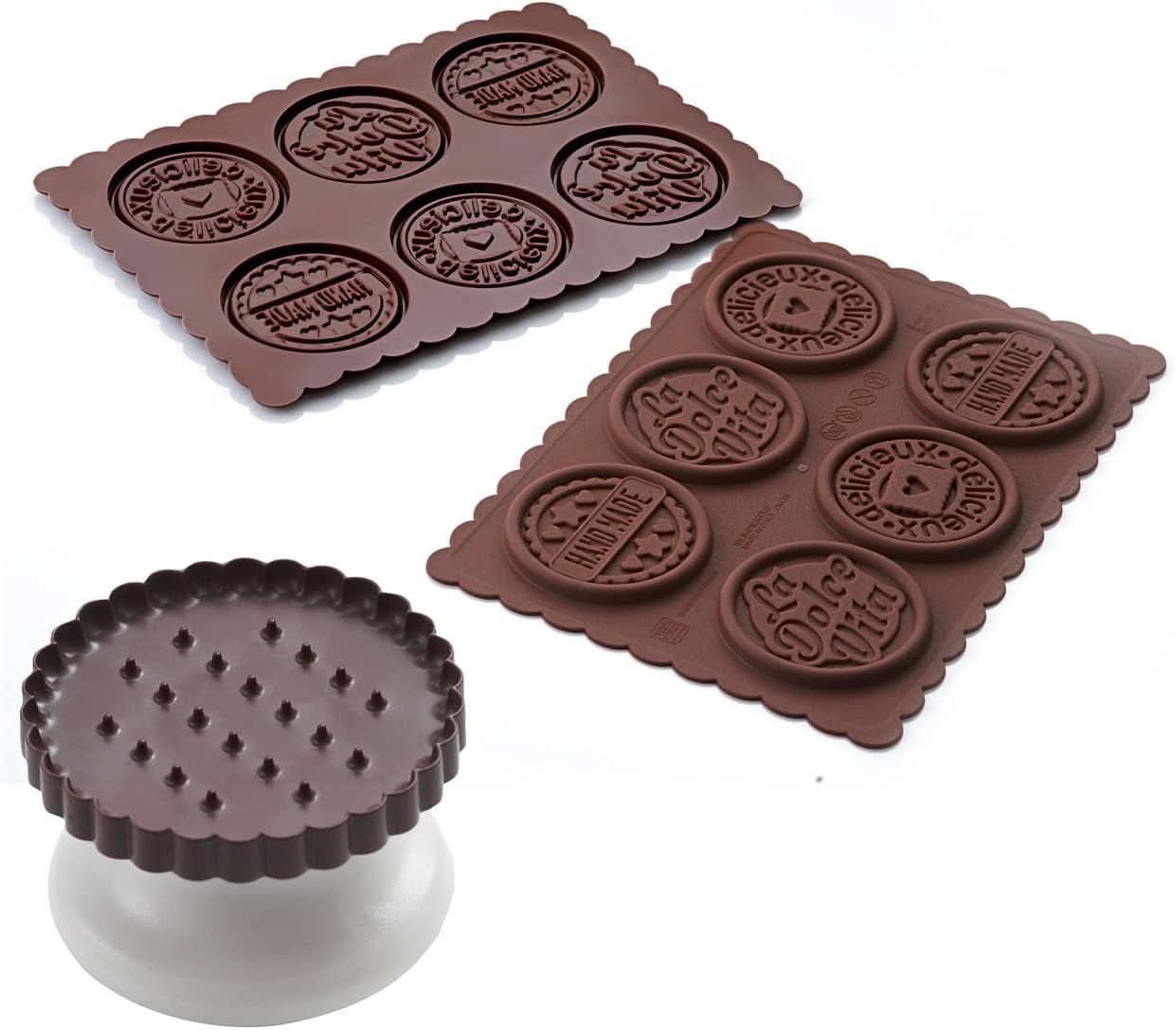 Silikomart 22.165.77.0165 CKC05 COOKIE DOLCE VITA SLIM Bucatarie Naty Shop