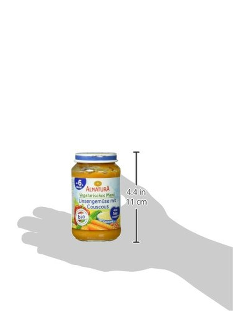 Bio čočkový guláš s kuskusem (od 6 měsíců), 190g