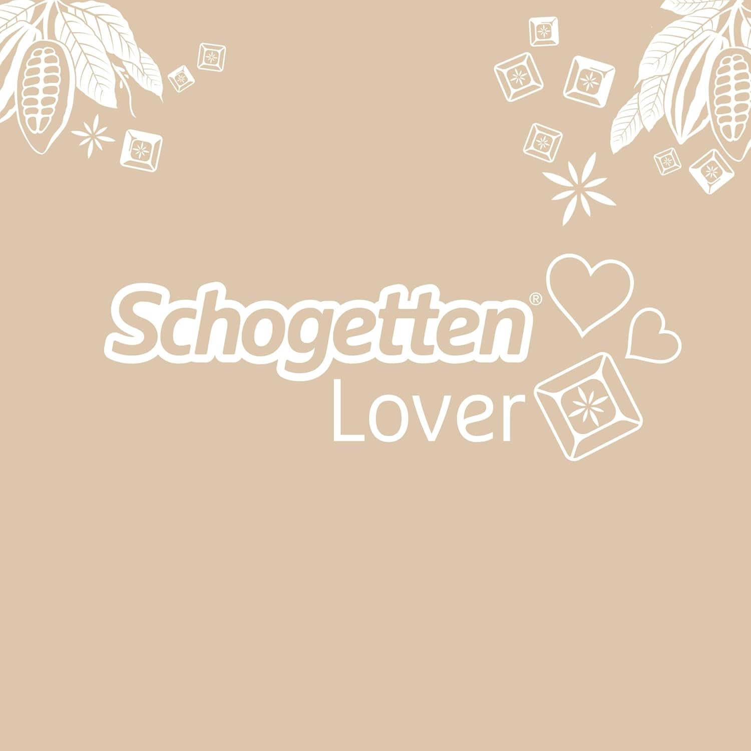 Schogetten popcorn 1 čokoláda x 100g, mléčná čokoláda s popcornem a kousky kukuřice, praktické jednotlivé kousky. Delikatesa. Kousek po kousku.