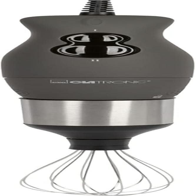 Sada stojanového mixéru Clatronic® | Mixer, Pürierstab, Zerkleinerer Aus Edelstahl | 400 Watt | 2 Geschwindigkeitsstufen | Allesschneider | Mixbehälter | Schneebesen | Multizerkleiner | SMS 3777 Kitchen Naty Shop